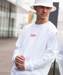 BEAMS HEART | 【ユニセックス】BEAMS HEART ロゴ 刺繍 ロングスリーブ Tシャツ(Tシャツ/カットソー)