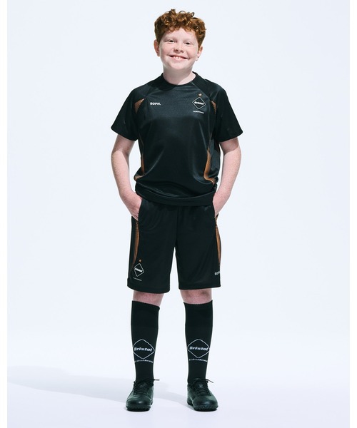 F.C.Real Bristol for Kids(エフシーレアルブリストルフォーキッズ)の「AUTHENTIC GAME SHORTS(その他パンツ・キッズ・ブラック/オフホワイト・LARGE/MEDIUM)」の3枚目の写真