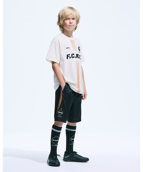 F.C.Real Bristol for Kids(エフシーレアルブリストルフォーキッズ)の「AUTHENTIC GAME SHORTS(その他パンツ・キッズ・ブラック/オフホワイト・LARGE/MEDIUM)」の4枚目の写真