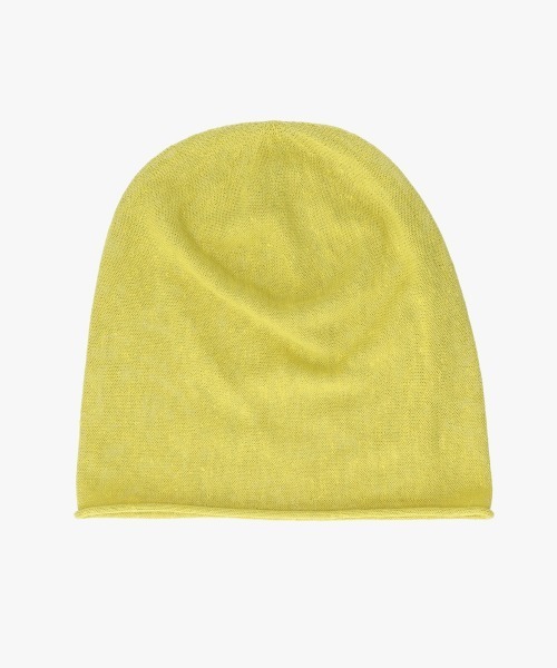 OVERRIDE(オーバーライド)の「OVERRIDE LINEN ROCKET BEANIE / オーバーライド(ニットキャップ/ビーニー・メンズ・グレー/ライトブラウン/ブラック/オリーブ/グリーン/イエロー/ネイビー・57~59cm)」の7枚目の写真