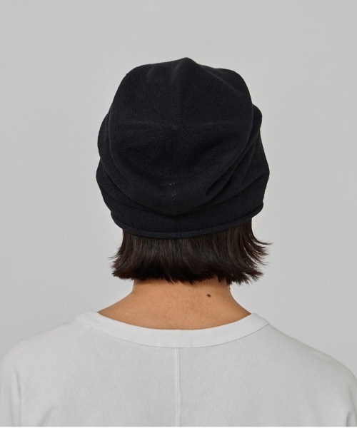 OVERRIDE(オーバーライド)の「OVERRIDE LINEN ROCKET BEANIE / オーバーライド(ニットキャップ/ビーニー・メンズ・グレー/ライトブラウン/ブラック/オリーブ/グリーン/イエロー/ネイビー・57~59cm)」の10枚目の写真