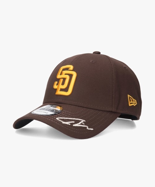 NEW ERA（ニューエラ）の「NEW ERA  940  SIGNITURE / ニューエラ（キャップ・メンズ・ブラウン/ブラック/ライトブルー・OSFA）」の3枚目の写真