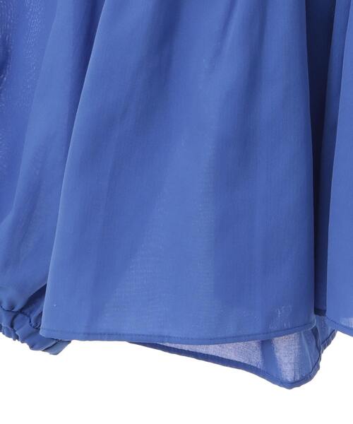 Tiara（ティアラ）の「ティアードブラウス（シャツ/ブラウス・レディース・ブルー/ブラック/アイボリー・FREE）」の22枚目の写真