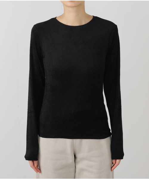 tシャツ Baserange/ベースレンジ OMO LONG SLEEVE TEE / TOOL-VE-SP25 / ロングスリーブTシャツ レディー FREAK'S STORE tシャツ Baserange/ベースレンジ OMO LONG SLEEVE
