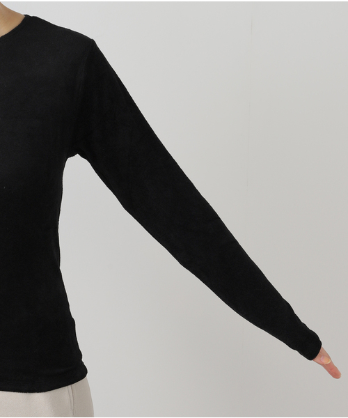 tシャツ 「BASERANGE/ベースレンジ」OMO LONG SLEEVE TEE / TOOL-VE-SP25 レディース BASERANGE tシャツ Baserange/ベースレンジ OMO LONG SLEEVE TEE