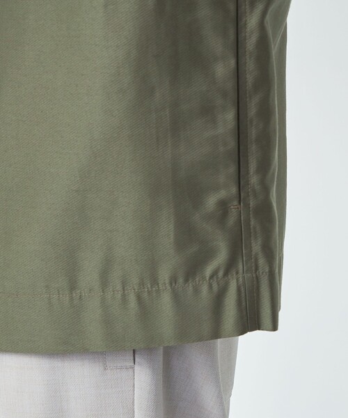 green label relaxing（グリーンレーベルリラクシング）の「フレンチ カルゼ カバーオール（カバーオール・メンズ・オリーブ/ダークグレー・S/M/L/XL）」の15枚目の写真