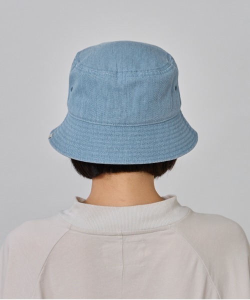 OVERRIDE（オーバーライド）の「OVERRIDE  PIGMENT TWILL WASH BUCKET / オーバーライド（ハット・レディース・ブラック/ブルー/レッド/ベージュ・58cm）」の21枚目の写真