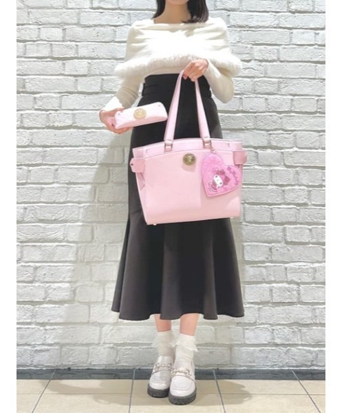 SAMANTHAVEGA(サマンサベガ)の「【マイメロディコレクション】A4トートバッグ(トートバッグ・レディース・ピンク・FREE)」の13枚目の写真