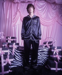 AVENCHUMU(Ao`E)Spider web skull print room wear setup([EFA/pW})