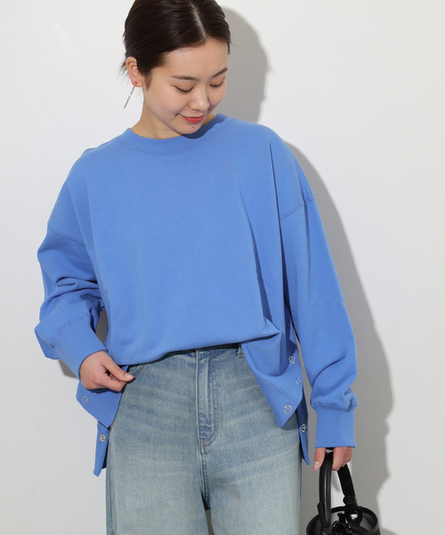 ジャーナルスタンダード レリューム美品24AW コットンリングドットスウェット 追加》コットンリングドットスウェット（スウェット）｜JOURNAL