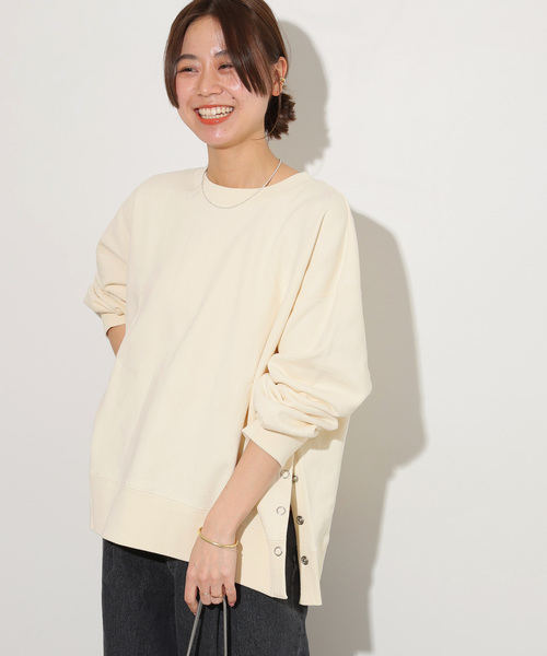 ジャーナルスタンダード レリューム美品24AW コットンリングドットスウェット 追加》コットンリングドットスウェット（スウェット）｜JOURNAL