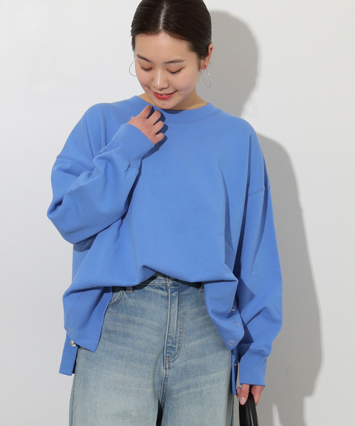 JOURNAL STANDARD relume(ジャーナルスタンダード レリューム)の「《追加》コットンリングドットスウェット(スウェット・レディース・ブラック/グレー/ブルー系その他/アイボリー・FREE)」の19枚目の写真