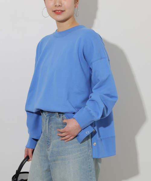 JOURNAL STANDARD relume(ジャーナルスタンダード レリューム)の「《追加》コットンリングドットスウェット(スウェット・レディース・ブラック/グレー/ブルー系その他/アイボリー・FREE)」の20枚目の写真