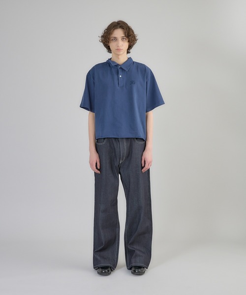 【MIMTHEWARDROBE】 Berlin pigment washed t-shirt/追跡付 セール】cropped pigment dyed loose fit T-shirt/クロップド