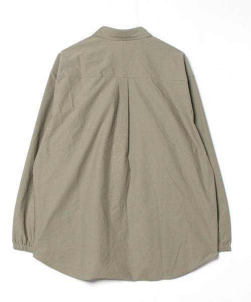NEW BALANCE(ニューバランス)の「【別注】ニューバランス New Balance THE CITY ファンクションイージーシャツ 限定コラボ(シャツ/ブラウス・メンズ・オリーブ/ブラック・S/M/L)」の3枚目の写真