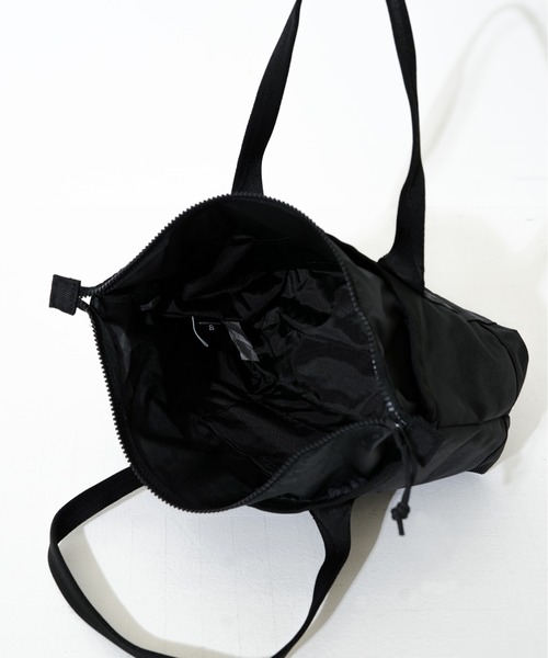NEW ERA(ニューエラ)の「【NEW ERA/ニューエラ】TOTE BAG MINI(トートバッグ・メンズ・サンドベージュ/ブラック×ホワイト/ブラック/ブラック系その他・FREE)」の15枚目の写真