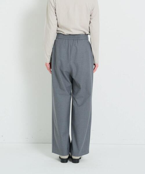 conges payes ADIEU TRISTESSE（コンジェ ペイエ アデュートリステス）の「T/Rストレッチスラックス（その他パンツ・レディース・グレー/チャコールグレー・38）」の19枚目の写真