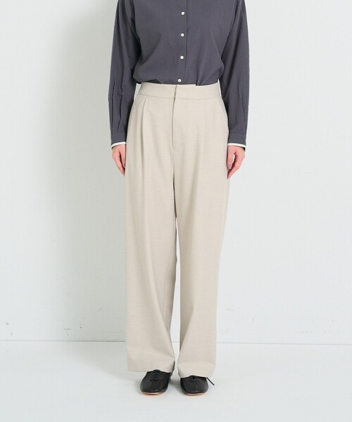 conges payes ADIEU TRISTESSE(コンジェ ペイエ アデュートリステス)の「T/Rストレッチスラックス(その他パンツ・レディース・グレー/チャコールグレー・38)」の14枚目の写真