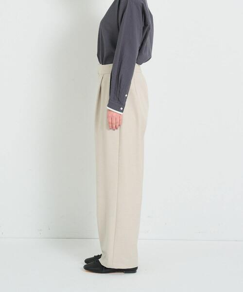 conges payes ADIEU TRISTESSE（コンジェ ペイエ アデュートリステス）の「T/Rストレッチスラックス（その他パンツ・レディース・グレー/チャコールグレー・38）」の7枚目の写真