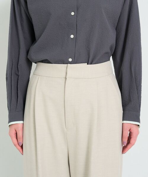 conges payes ADIEU TRISTESSE（コンジェ ペイエ アデュートリステス）の「T/Rストレッチスラックス（その他パンツ・レディース・グレー/チャコールグレー・38）」の9枚目の写真