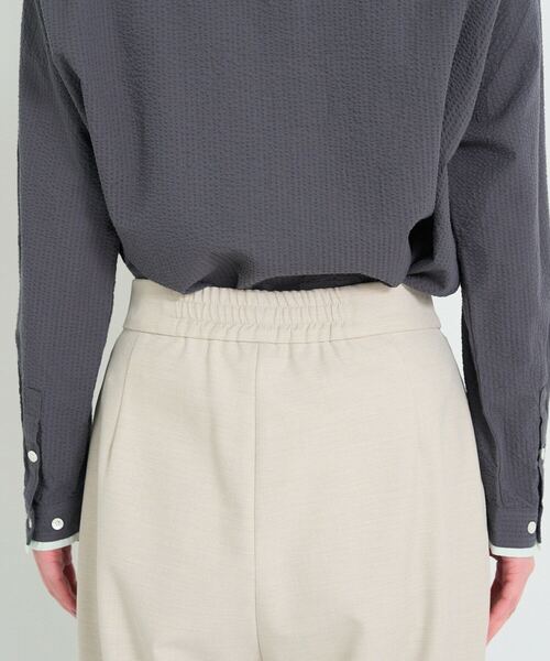 conges payes ADIEU TRISTESSE（コンジェ ペイエ アデュートリステス）の「T/Rストレッチスラックス（その他パンツ・レディース・グレー/チャコールグレー・38）」の10枚目の写真