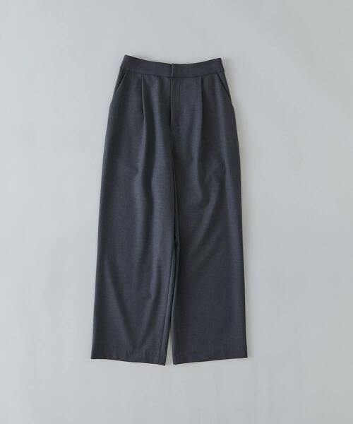 conges payes ADIEU TRISTESSE（コンジェ ペイエ アデュートリステス）の「T/Rストレッチスラックス（その他パンツ・レディース・グレー/チャコールグレー・38）」の4枚目の写真