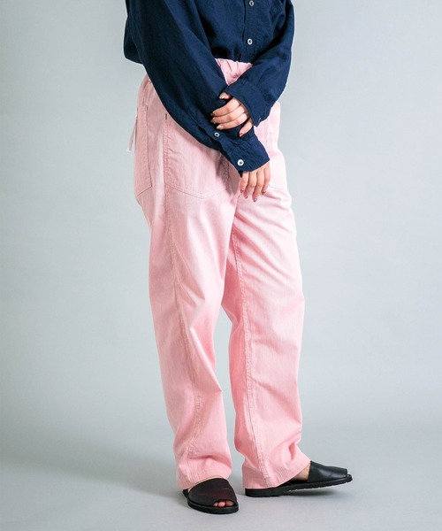 OMNIGOD（オムニゴッド）の「[OMNIGOD womens / オムニゴッド] コードレーン PWイージーパンツ（その他パンツ・レディース・ブルー系その他/レッド系その他・1/0）」の3枚目の写真