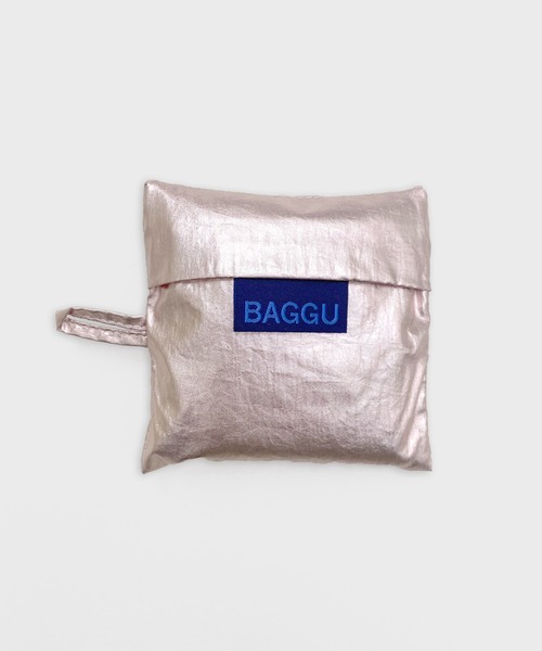 BAGGU（バグー）の「BABY BAGGU 583.メタリックピンクゴールド（2025）（エコバッグ/サブバッグ・レディース・ゴールド・FREE）」の3枚目の写真