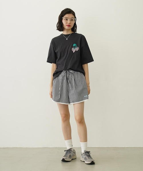MILKFED.（ミルクフェド）の「GINGHAM MINI SHORTS（その他