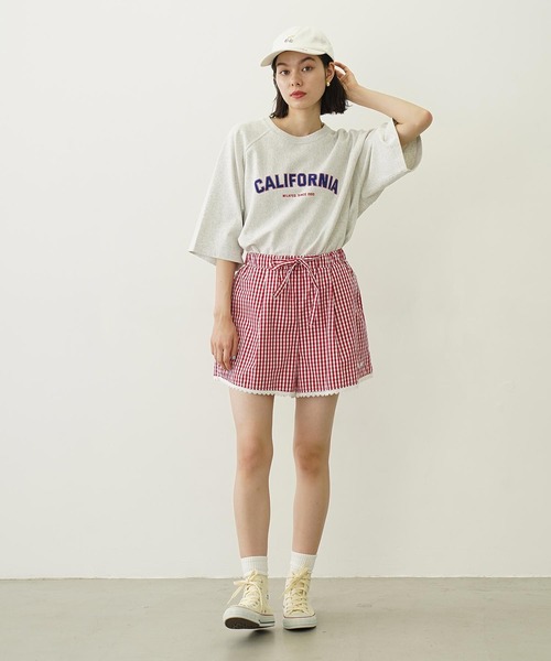 MILKFED.（ミルクフェド）の「GINGHAM MINI SHORTS（その他