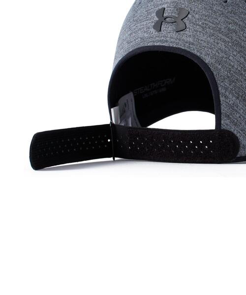 UNDER ARMOUR(アンダーアーマー)の「UAステルス フォーム アンクラッシャブル キャップ(ライフスタイル/メンズ/レディース)(キャップ・レディース・グレー×ホワイト・M-L/S-M/L-XL)」の8枚目の写真