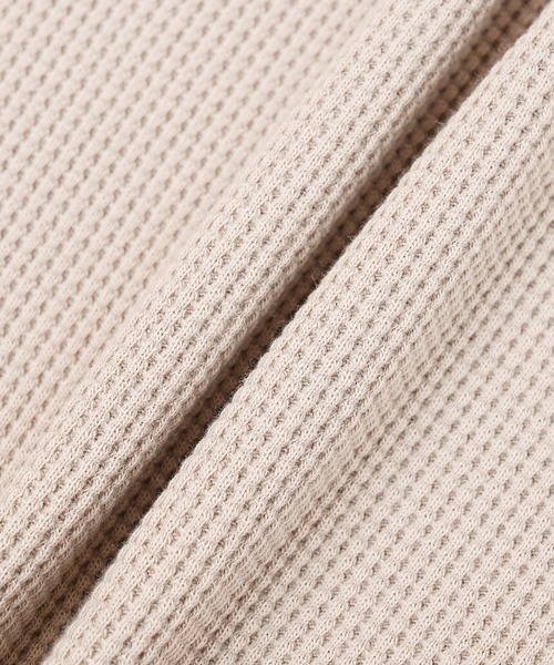 NEW BALANCE(ニューバランス)の「ワッフルロングスリーブTシャツ(Tシャツ/カットソー・レディース・ネイビー/オフホワイト/ライトベージュ・SMALL/MEDIUM/LARGE/X-LARGE)」の9枚目の写真