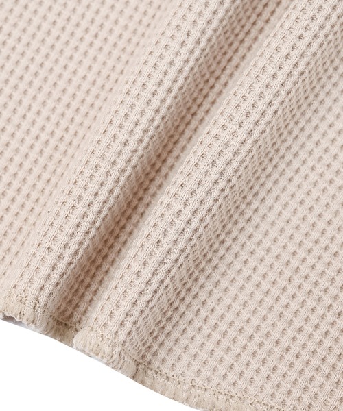 NEW BALANCE(ニューバランス)の「ワッフルロングスリーブTシャツ(Tシャツ/カットソー・レディース・ネイビー/オフホワイト/ライトベージュ・SMALL/MEDIUM/LARGE/X-LARGE)」の10枚目の写真