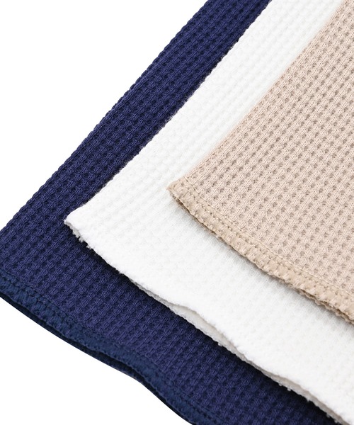 NEW BALANCE(ニューバランス)の「ワッフルロングスリーブTシャツ(Tシャツ/カットソー・レディース・ネイビー/オフホワイト/ライトベージュ・SMALL/MEDIUM/LARGE/X-LARGE)」の11枚目の写真