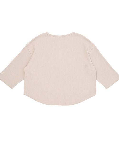 NEW BALANCE(ニューバランス)の「ワッフルロングスリーブTシャツ(Tシャツ/カットソー・レディース・ネイビー/オフホワイト/ライトベージュ・SMALL/MEDIUM/LARGE/X-LARGE)」の13枚目の写真