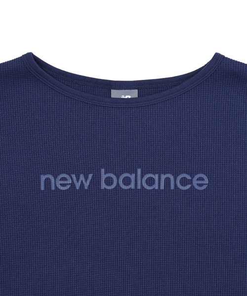 NEW BALANCE(ニューバランス)の「ワッフルロングスリーブTシャツ(Tシャツ/カットソー・レディース・ネイビー/オフホワイト/ライトベージュ・SMALL/MEDIUM/LARGE/X-LARGE)」の17枚目の写真