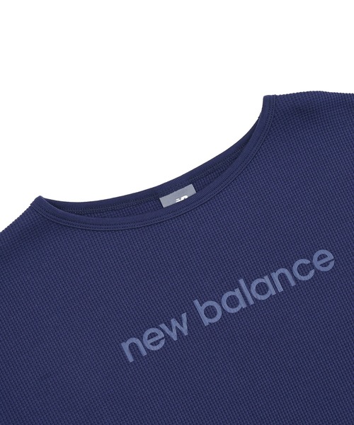 NEW BALANCE(ニューバランス)の「ワッフルロングスリーブTシャツ(Tシャツ/カットソー・レディース・ネイビー/オフホワイト/ライトベージュ・SMALL/MEDIUM/LARGE/X-LARGE)」の19枚目の写真