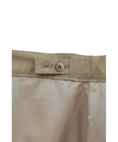 MANOF(マノフ)の「CHAMBRAY TUCK PANTS(その他パンツ・レディース・ベージュ/ブラック・S/M)」の22枚目の写真
