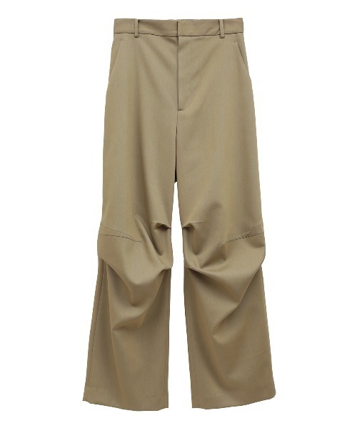 MANOF(マノフ)の「CHAMBRAY TUCK PANTS(その他パンツ・レディース・ベージュ/ブラック・S/M)」の17枚目の写真