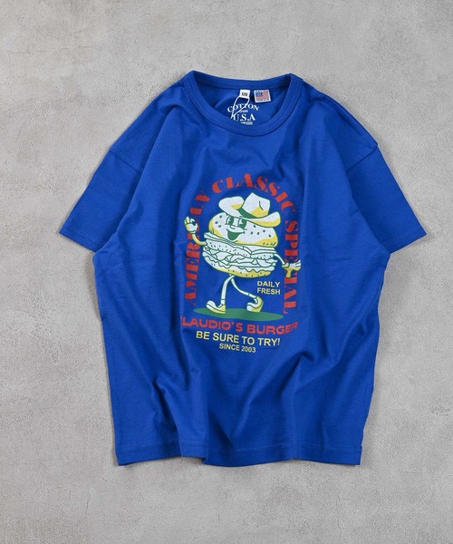Life Support Products（ライフサポートプロダクツ）の「【COTTON from U.S.A】プリントTシャツ（Tシャツ/カットソー・キッズ・ネイビー/チャコール/グリーン/レッド/ブラック/アイボリー/ライトピンク/オフホワイト・80/90/95/100/110/120/130/140/150）」の18枚目の写真