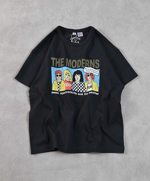 Life Support Products（ライフサポートプロダクツ）の「【COTTON from U.S.A】プリントTシャツ（Tシャツ/カットソー・キッズ・ネイビー/チャコール/グリーン/レッド/ブラック/アイボリー/ライトピンク/オフホワイト・80/90/95/100/110/120/130/140/150）」の14枚目の写真