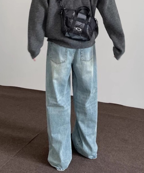 REBALANCE(リバランス)の「ワイドメンズデニム(デニムパンツ・メンズ・A・MEDIUM/LARGE/X-LARGE)」の6枚目の写真