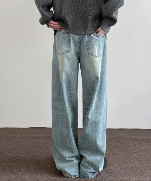 REBALANCE(リバランス)の「ワイドメンズデニム(デニムパンツ・メンズ・A・MEDIUM/LARGE/X-LARGE)」の9枚目の写真