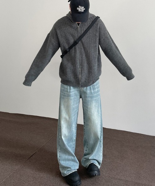 REBALANCE(リバランス)の「ワイドメンズデニム(デニムパンツ・メンズ・A・MEDIUM/LARGE/X-LARGE)」の11枚目の写真