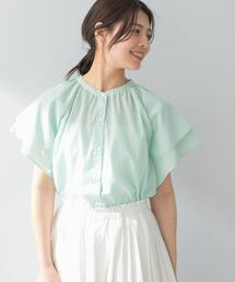 F by ROSSO（エフバイロッソ）の「リンネル8月号掲載『UR TECH』F by ROSSO　フレアスリーブブラウス（シャツ/ブラウス）」