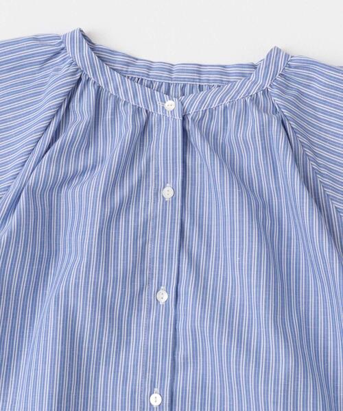 F by ROSSO（エフバイロッソ）の「リンネル8月号掲載『UR TECH』F by ROSSO　フレアスリーブブラウス（シャツ/ブラウス・レディース・ブラウン系その他/ブルー系その他/ネイビー/ミント/グレー・FREE）」の20枚目の写真