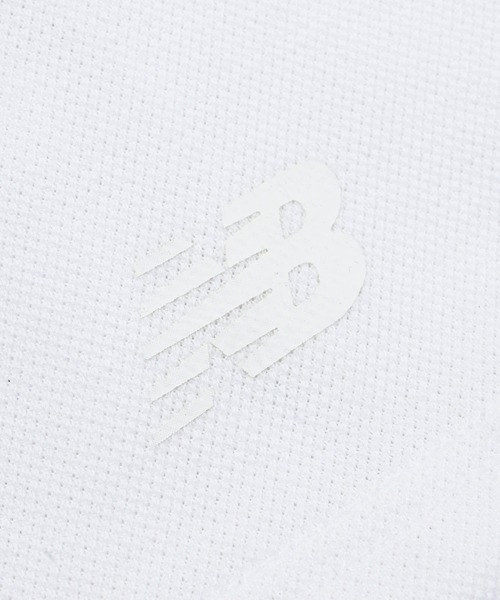 NEW BALANCE（ニューバランス）の「シューパッチポロ（ポロシャツ・メンズ・ネイビー/サンドグレー/ホワイト・XX-LARGE/X-LARGE/LARGE/MEDIUM/SMALL）」の8枚目の写真