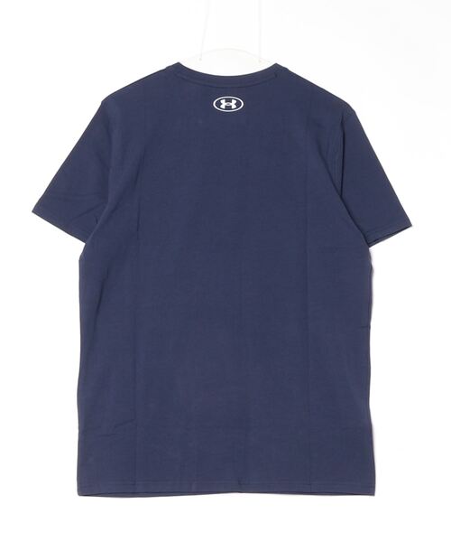 UNDER ARMOUR（アンダーアーマー）の「アンダーアーマー  UAパフォーマンスコットン ゲインズダイナー ショートスリーブ Tシャツ（Tシャツ/カットソー・メンズ・ホワイト/サックスブルー/ネイビー・S/M/L/LL/3L）」の4枚目の写真