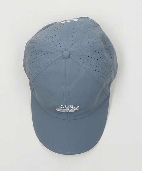 UNITED ARROWS GOLF（ユナイテッドアローズゴルフ）の「メンズ パンチング キャップ（キャップ・メンズ・ホワイト/ライトブルー/ブラック/ライトピンク・FREE）」の8枚目の写真