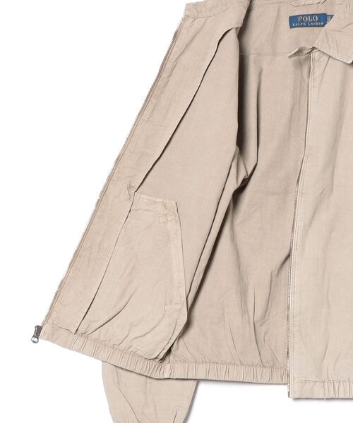 POLO RALPH LAUREN(ポロ ラルフ ローレン)の「Bayport ミネラルダイド ポプリン ジャケット(ブルゾン・メンズ・グリーン系1・L/M/S/XS)」の2枚目の写真